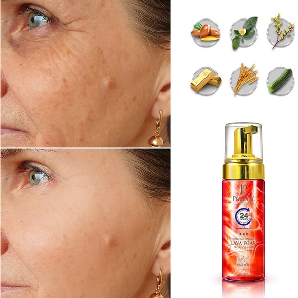 Brand New, Sealed!!!!… PRÉDIRÉ Hydrating Red Lava Foam Facial Cleanser. - Picture 4 of 6
